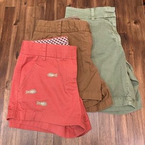 J. Crew Short (Sold as a Set of 3) Size 2